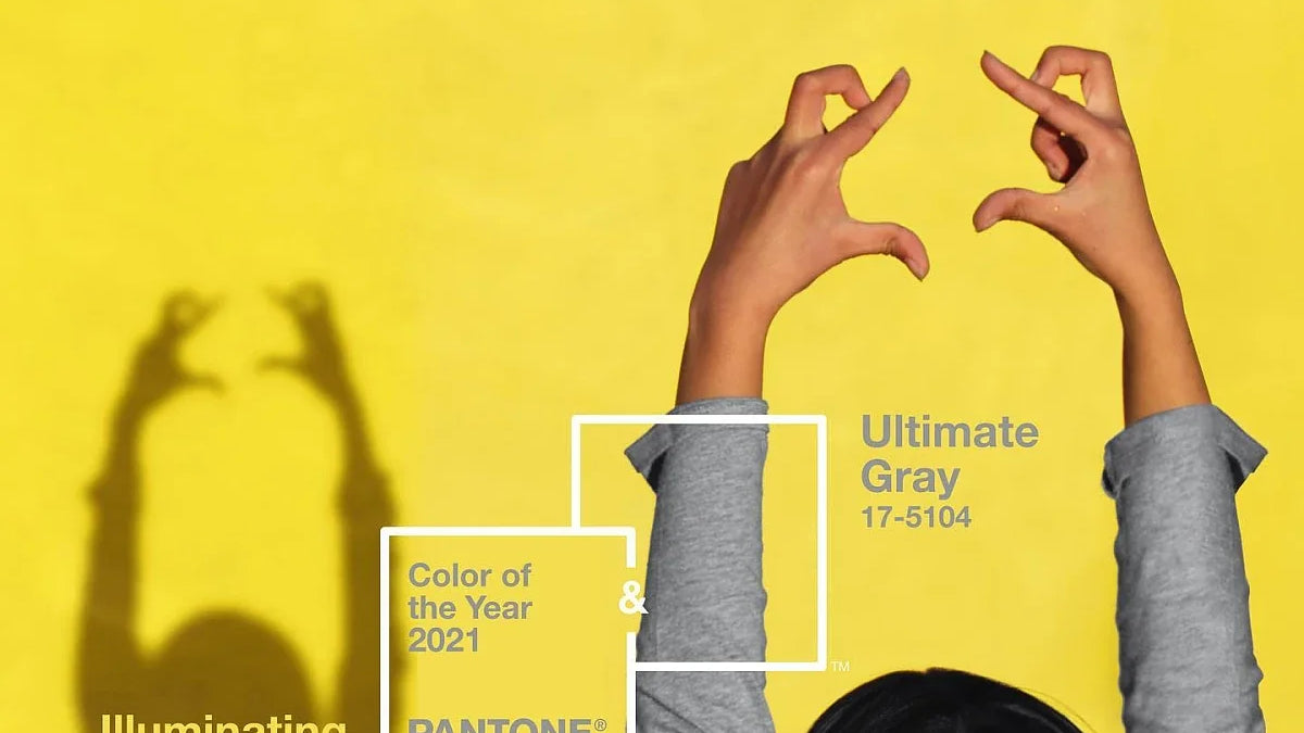 Kolory roku 2021 według Pantone: Ultimate Grey i Illuminating Yellow!