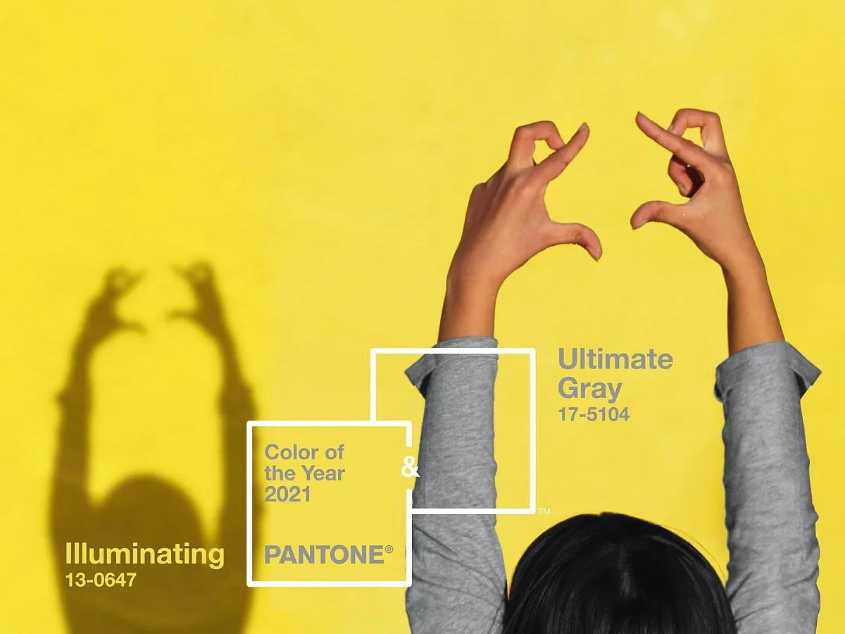 Kolory roku 2021 według Pantone: Ultimate Grey i Illuminating Yellow!