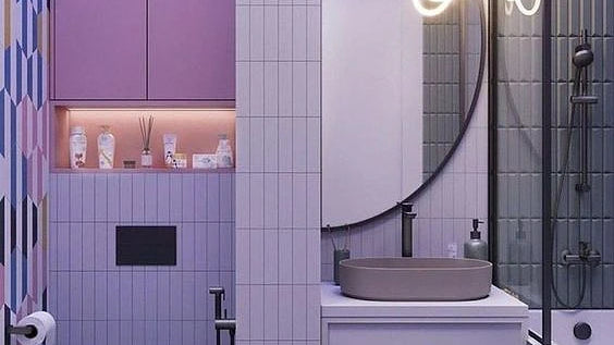 Very Peri i Digital Lavender: trendy 2023 we wnętrzach