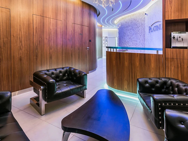 Aranżacja Kliniki Platinum we Wrocławiu