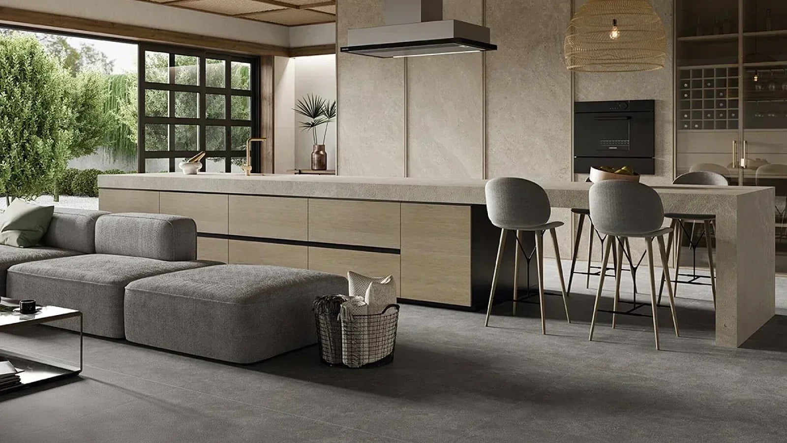 Jak połączyć styl Japandi, Quiet Luxury i Soft Brutalism we wnętrzu?