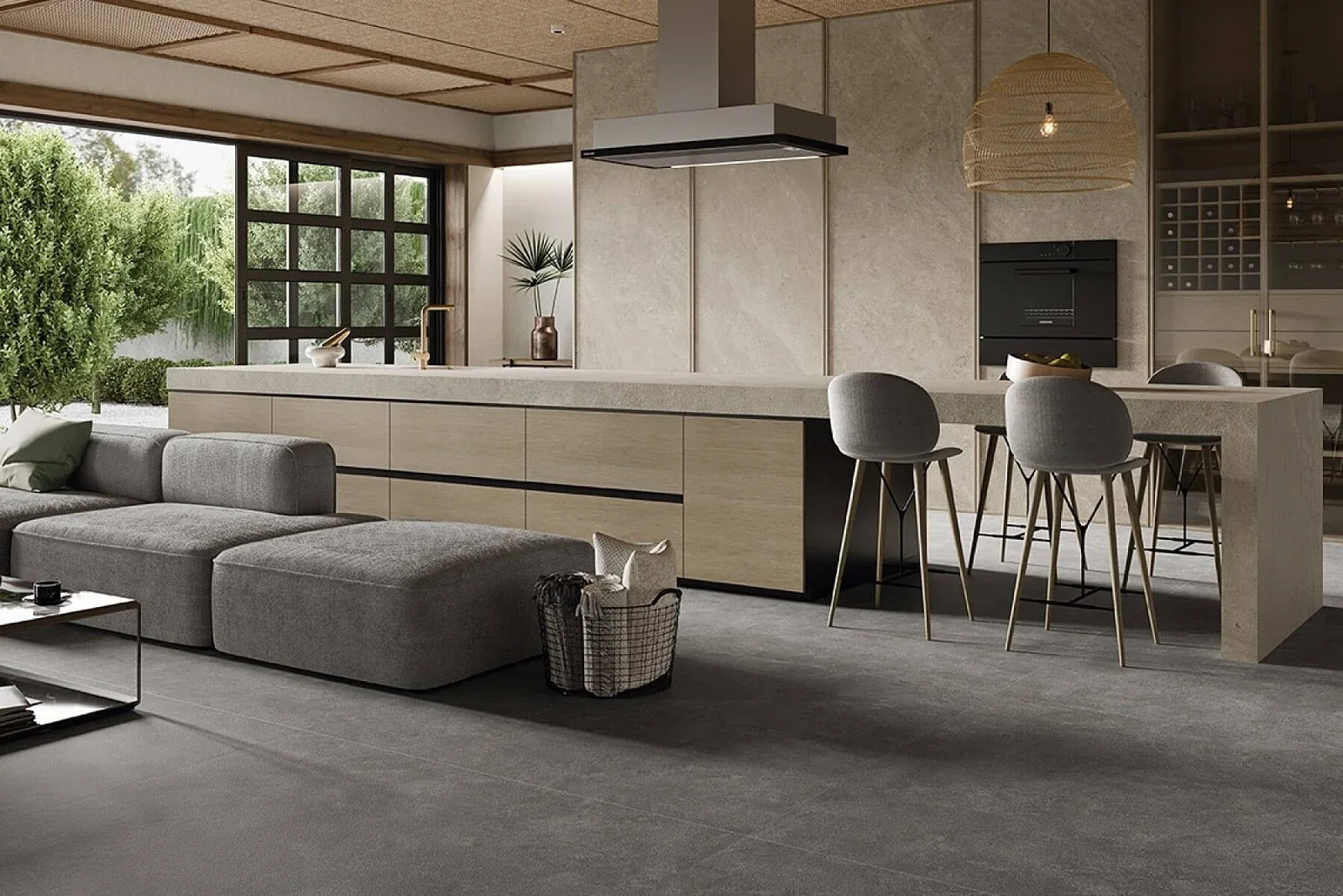 Jak połączyć styl Japandi, Quiet Luxury i Soft Brutalism we wnętrzu?
