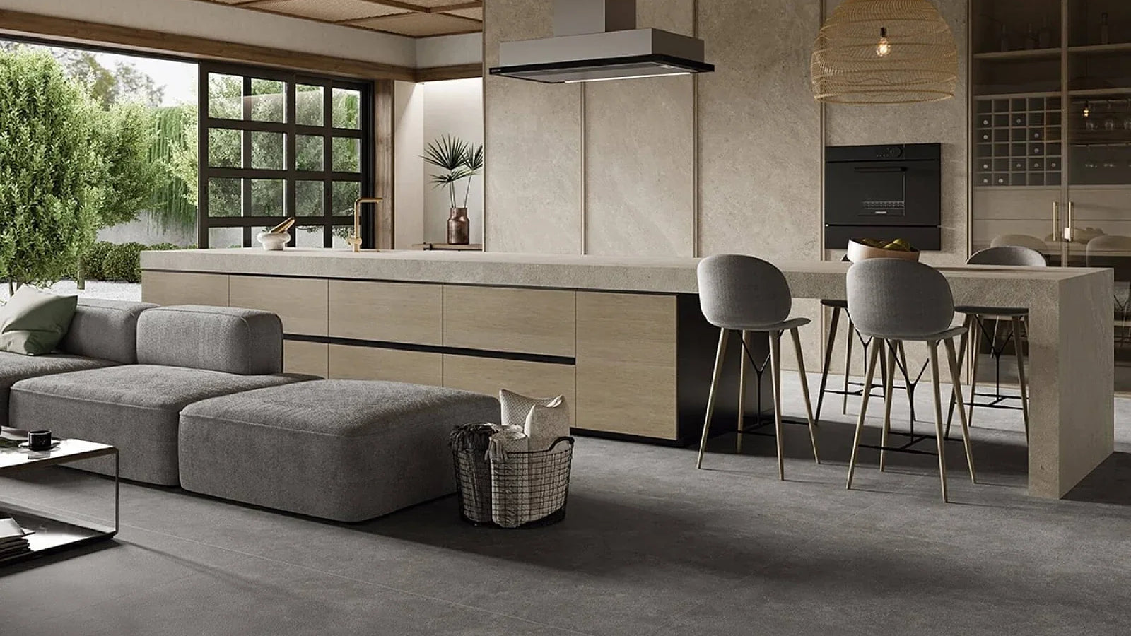 Jak połączyć styl Japandi, Quiet Luxury i Soft Brutalism we wnętrzu?