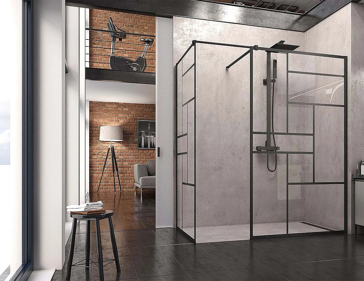 Styl industrialny - łazienka w stylu loft od A do Z