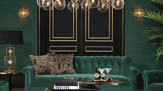 Art deco w aranżacji wnętrz, czyli „Wielki Gatsby”