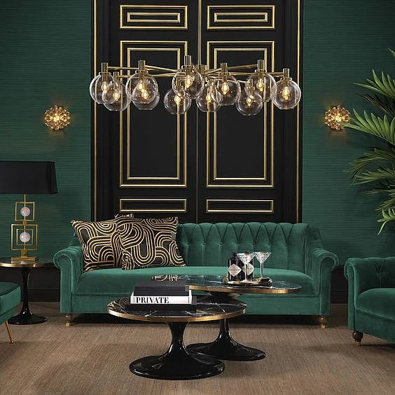 Art deco w aranżacji wnętrz, czyli „Wielki Gatsby”