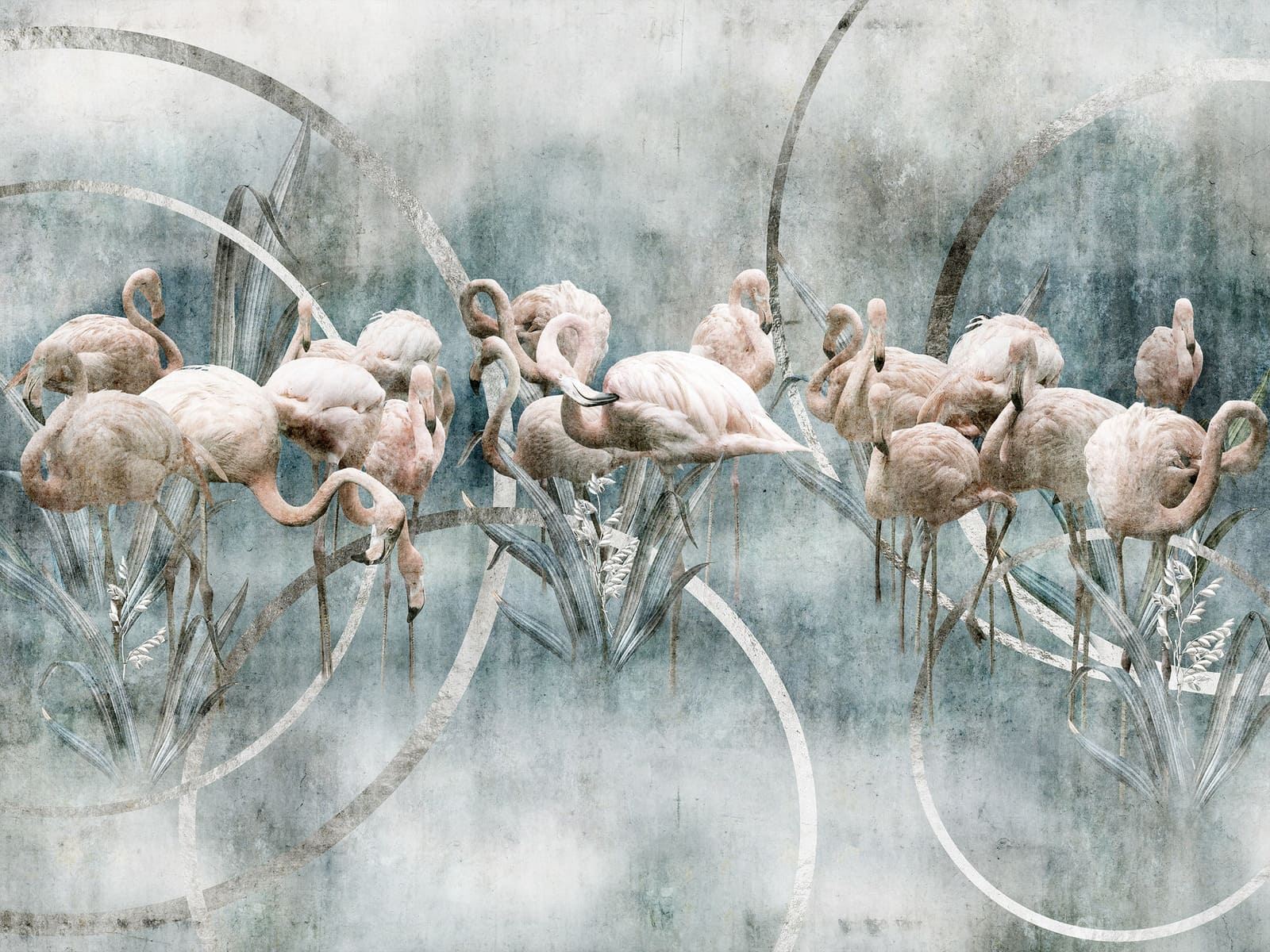 TAPETA FLAMINGO OD WALLCRAFT