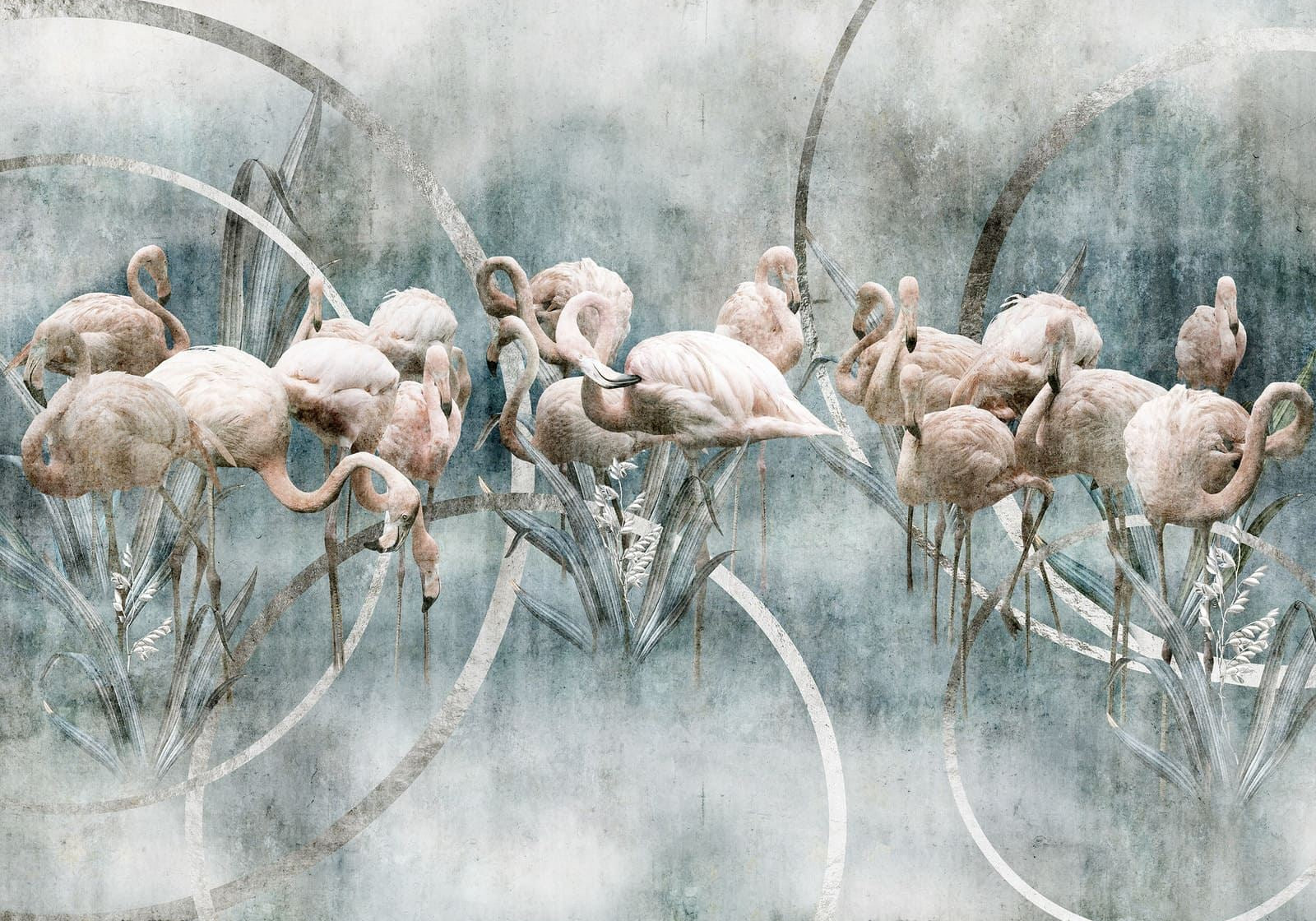 TAPETA FLAMINGO OD WALLCRAFT