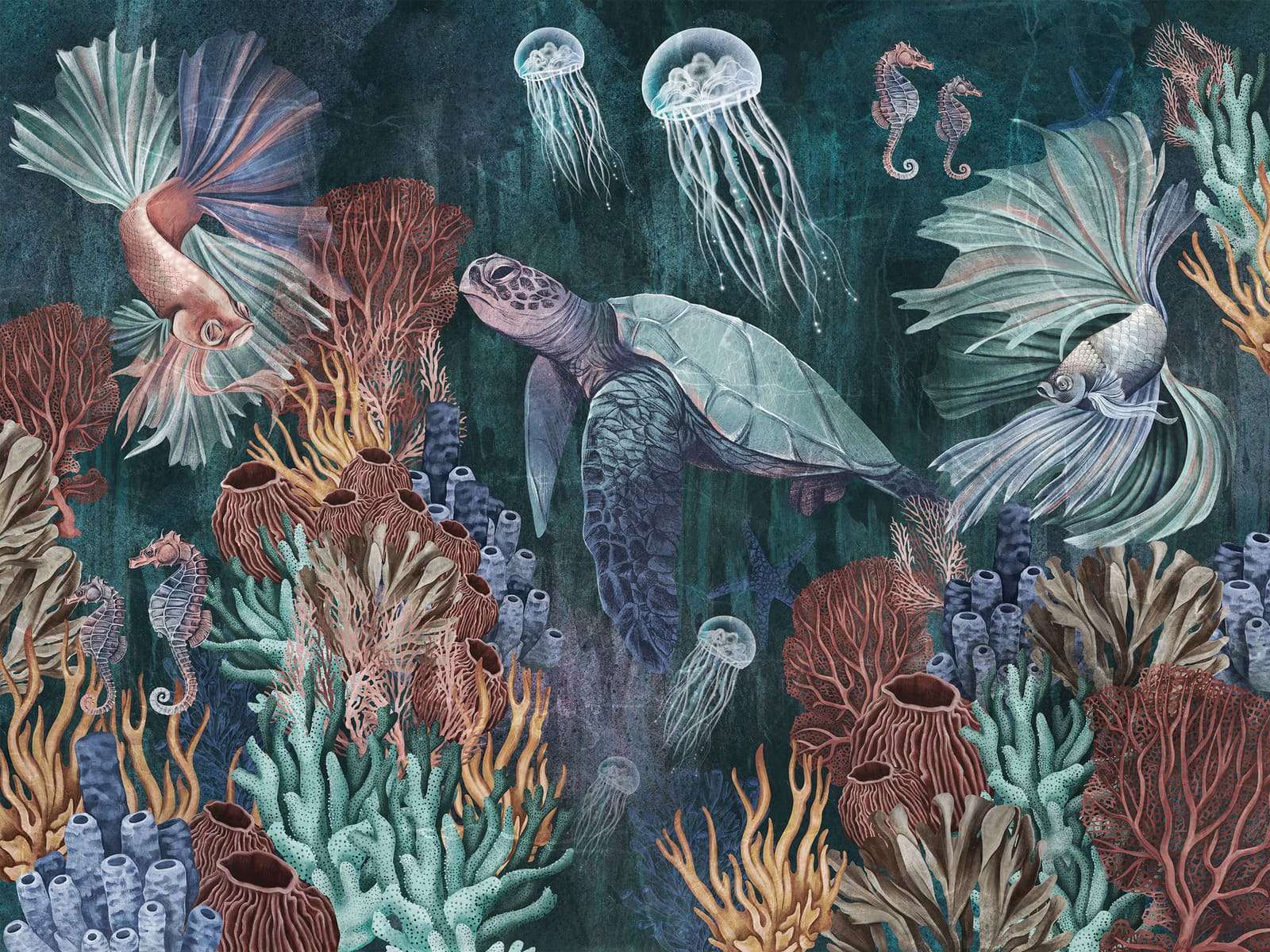 TAPETA CORAL OD WALLCRAFT