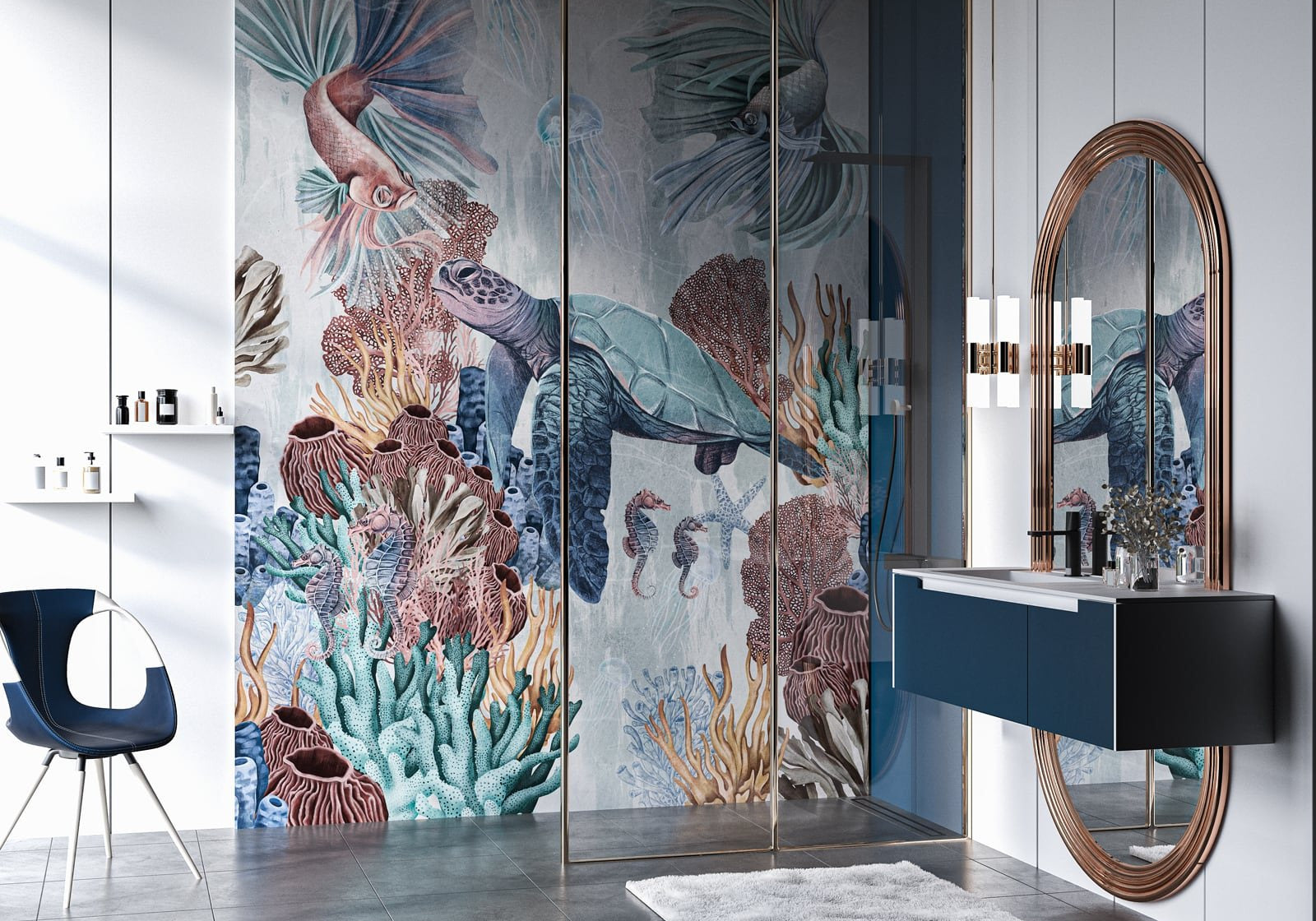 TAPETA CORAL OD WALLCRAFT
