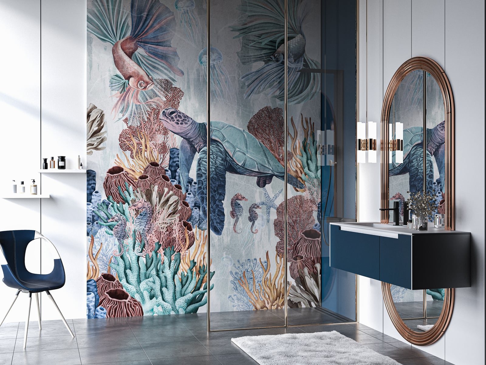 TAPETA CORAL OD WALLCRAFT