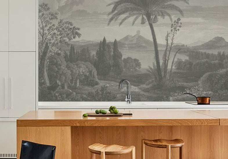 TAPETA TROPICAL VOLCANO VISTA OD WALLCOLORS