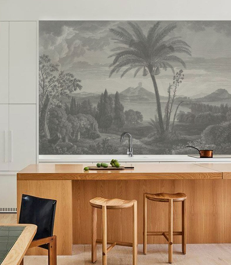 TAPETA TROPICAL VOLCANO VISTA OD WALLCOLORS