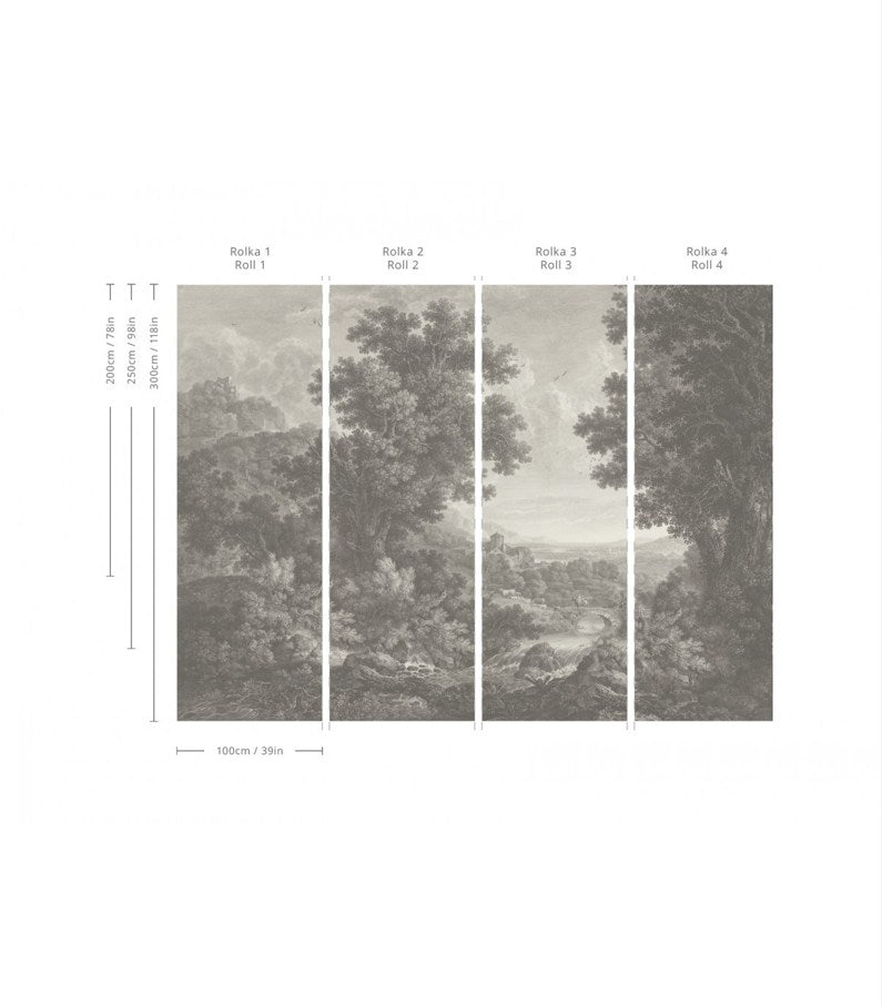 TAPETA PICTURESQUE VALLEY OF SERENITY OD WALLCOLORS