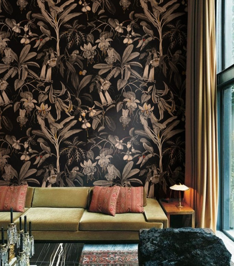 TAPETA FRIDA SEPIA OD WALLCOLORS