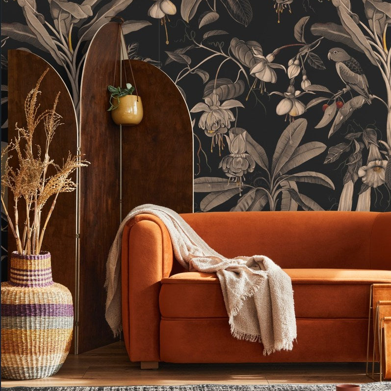TAPETA FRIDA SEPIA OD WALLCOLORS