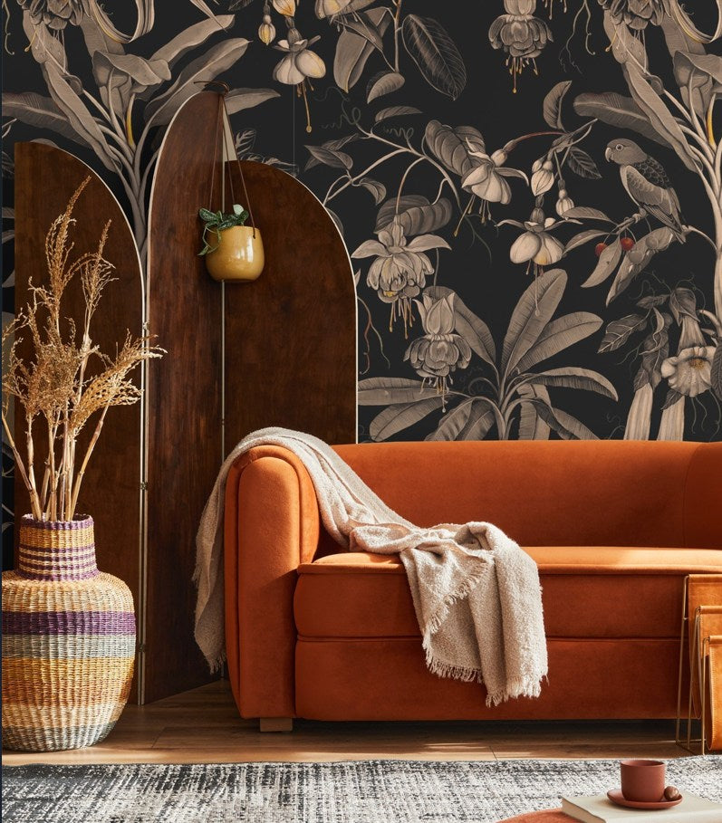 TAPETA FRIDA SEPIA OD WALLCOLORS