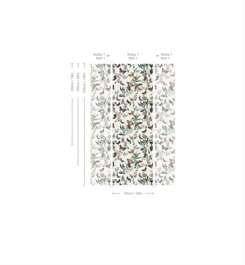 TAPETA BUTTERFLY ROWAN OD WALLCOLORS