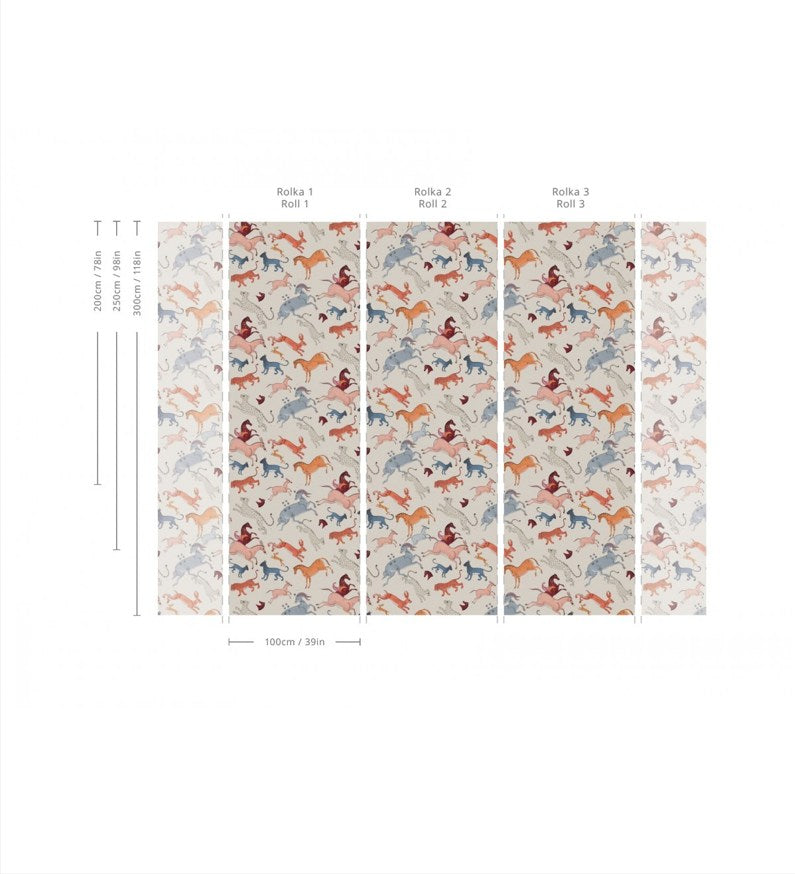 TAPETA ORIENTAL ANIMALS OD WALLCOLORS