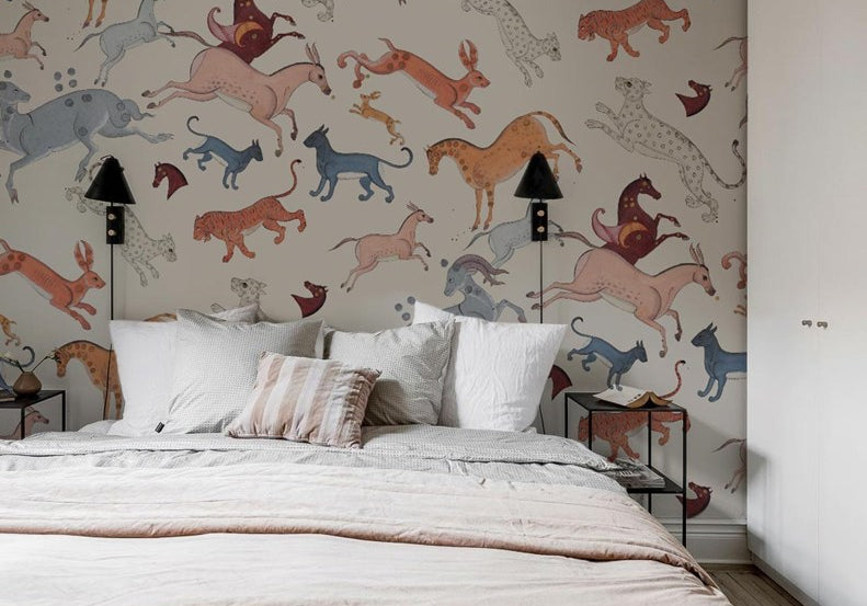 TAPETA ORIENTAL ANIMALS OD WALLCOLORS