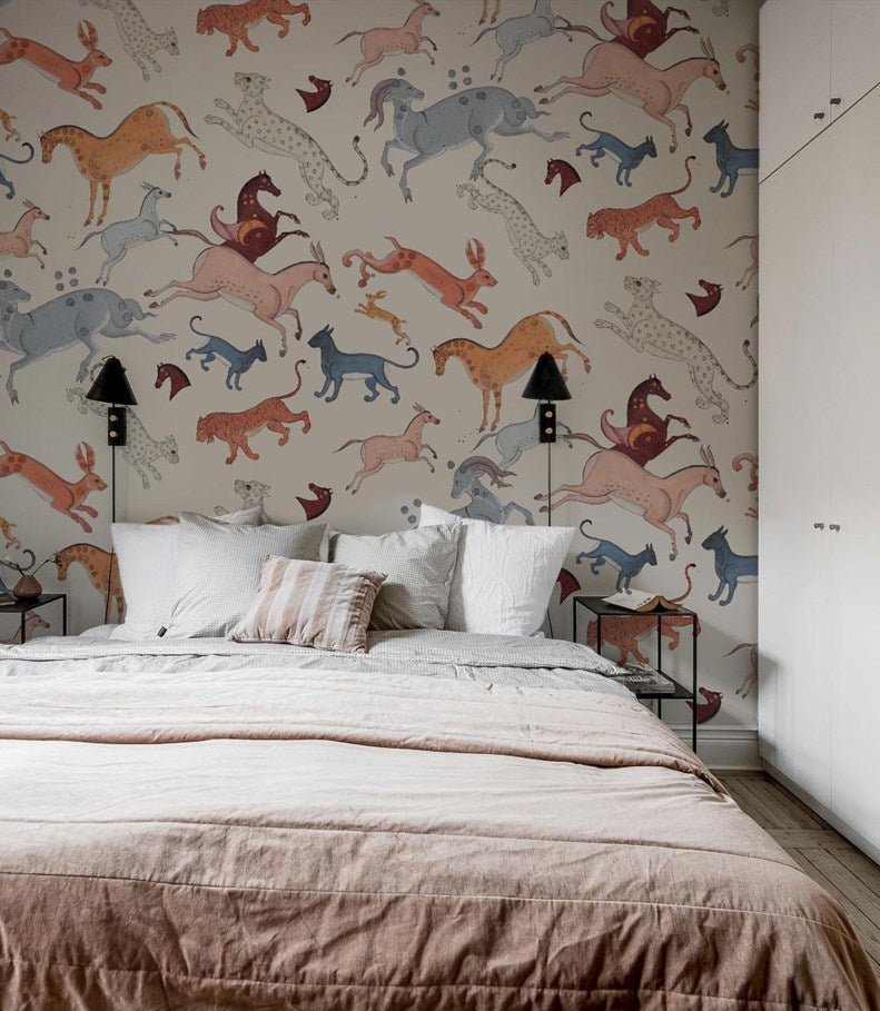 TAPETA ORIENTAL ANIMALS OD WALLCOLORS