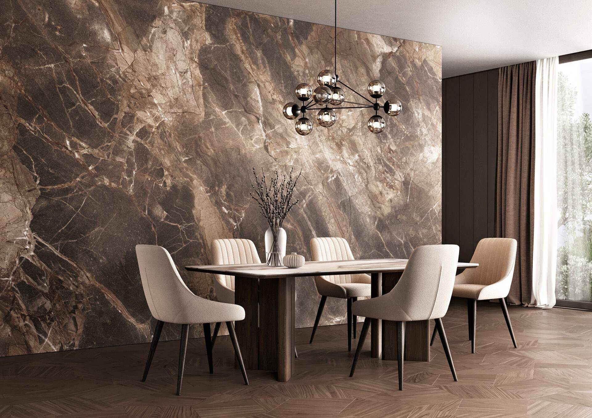 TAPETA STYL'EDITIONS MARMO CARAVAGGIO SE34329