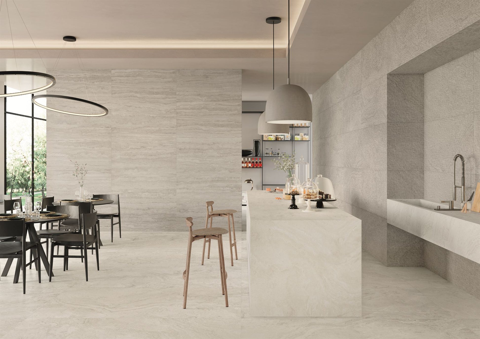 PŁYTKA CERAMICZNA MINIMAL WHITE NAT. 120 X 120 CM OD PROVENZA