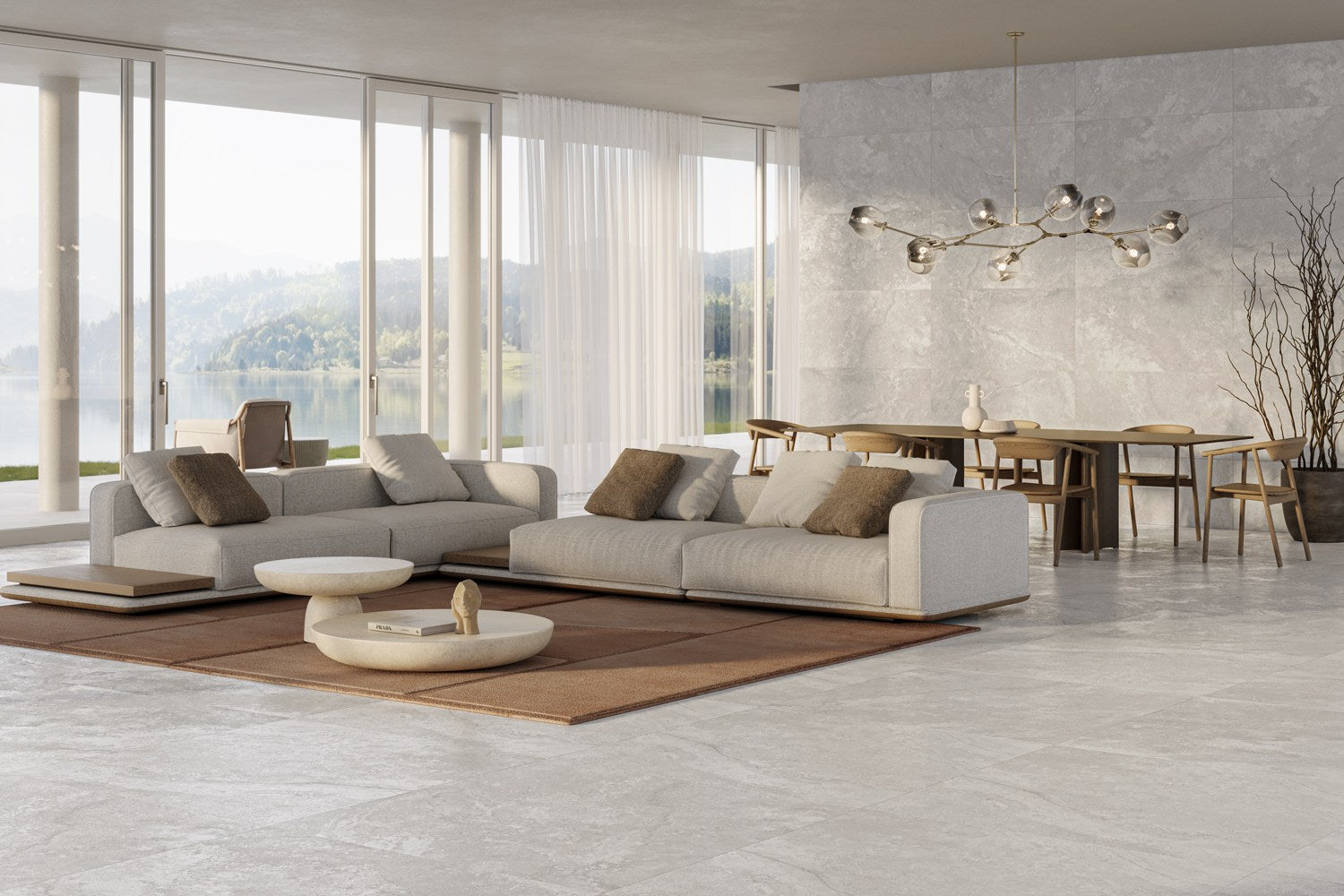PŁYTKA CERAMICZNA ABC/AE1111SAN 119.8 X 119.8 CM OD ABITARE LA CERAMICA