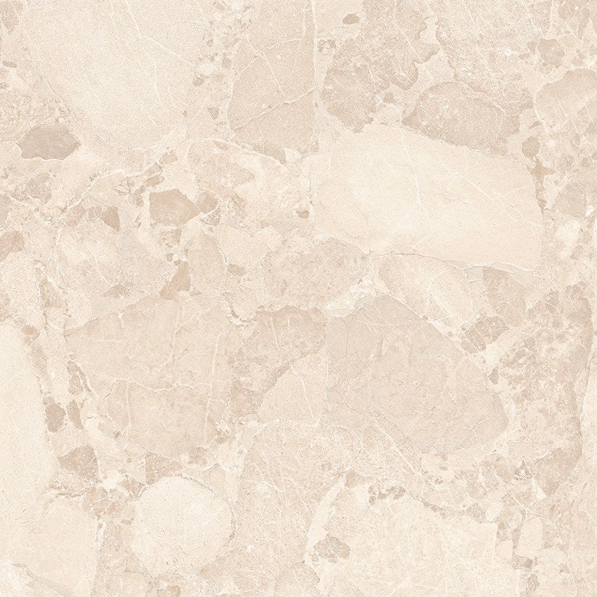PŁYTKA CERAMICZNA MATERA STONE SASSI WHITE SILKTECH 120 X 120 CM OD ERGON