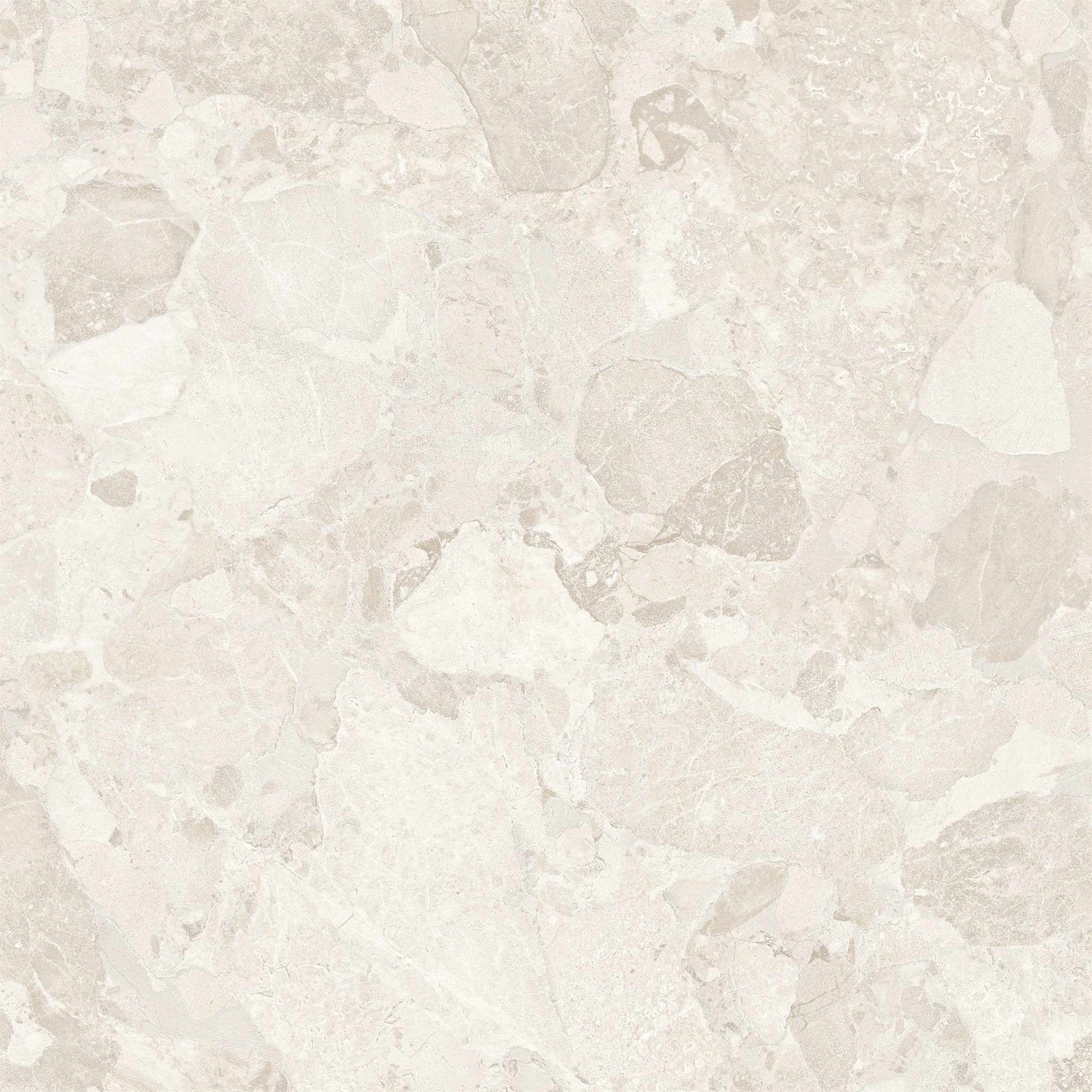 PŁYTKA CERAMICZNA MATERA STONE SASSI WHITE SILKTECH PLUS RT 120 X 120 CM OD ERGON