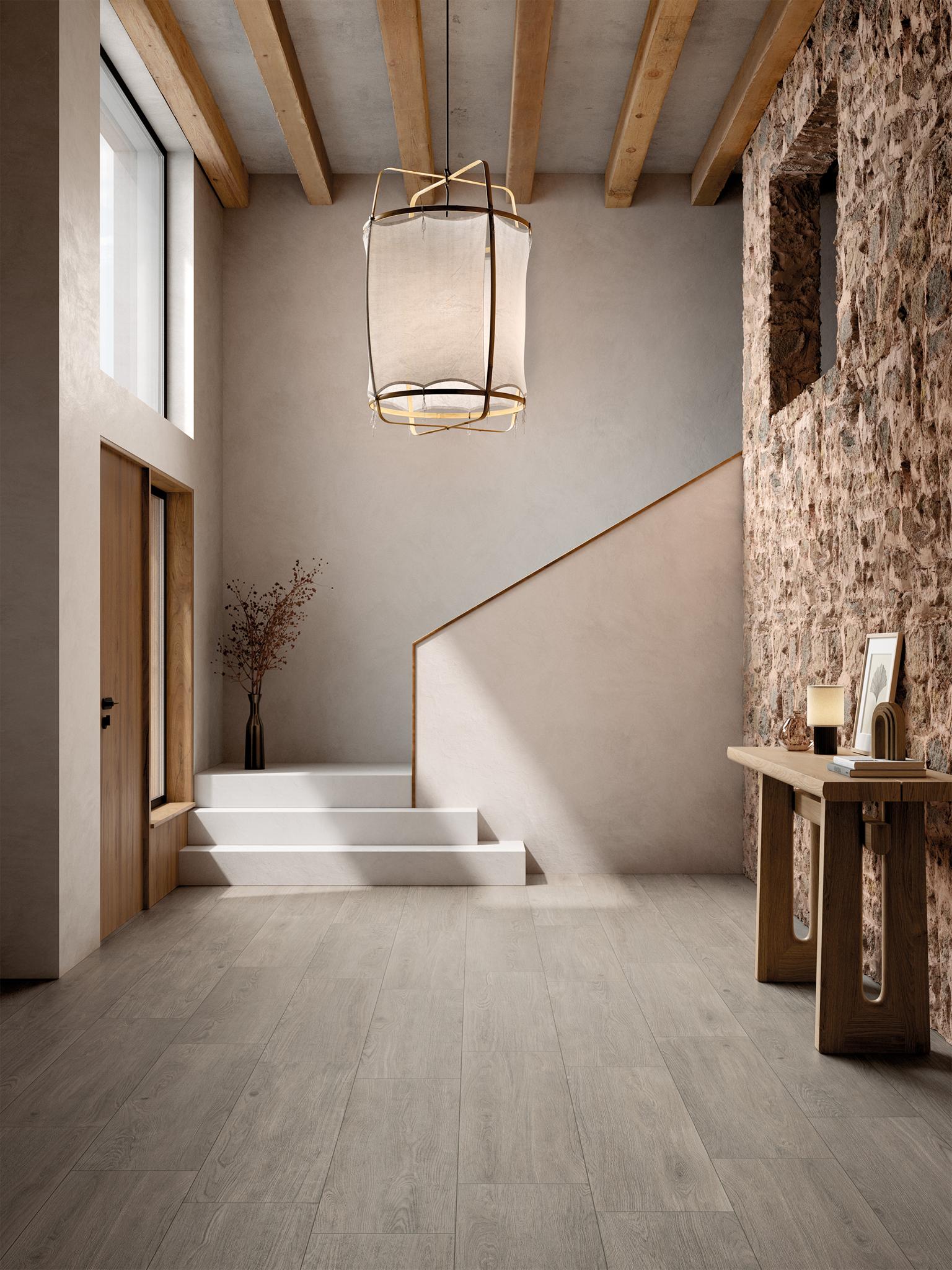 PŁYTKA CERAMICZNA ABC/AAW212GR 20 X 121 CM OD ABITARE LA CERAMICA