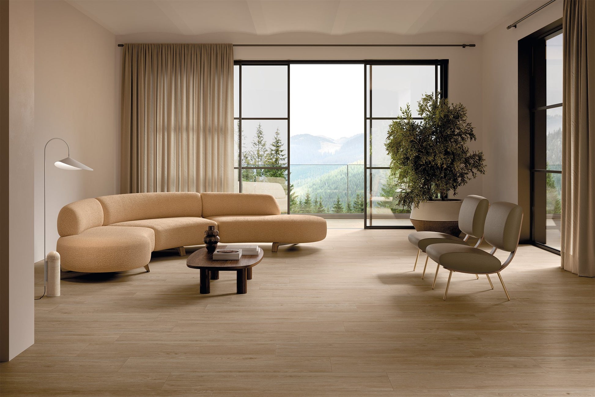 PŁYTKA CERAMICZNA ABC/AAW212NA 20 X 121 CM OD ABITARE LA CERAMICA