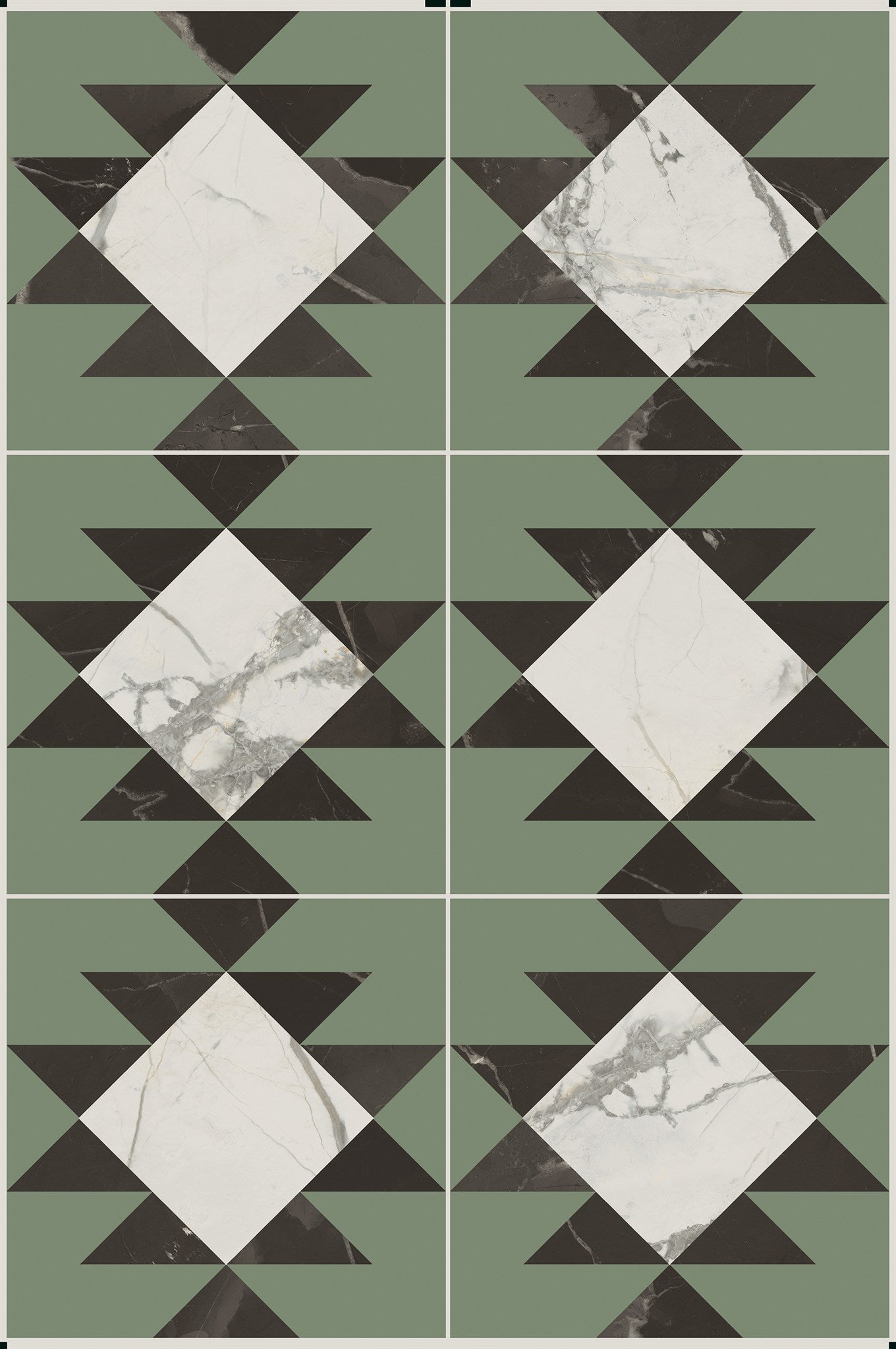 PŁYTKA CERAMICZNA MARMOREA INTENSA DECO SAGE GARDEN 20 X 20 CM OD COEM