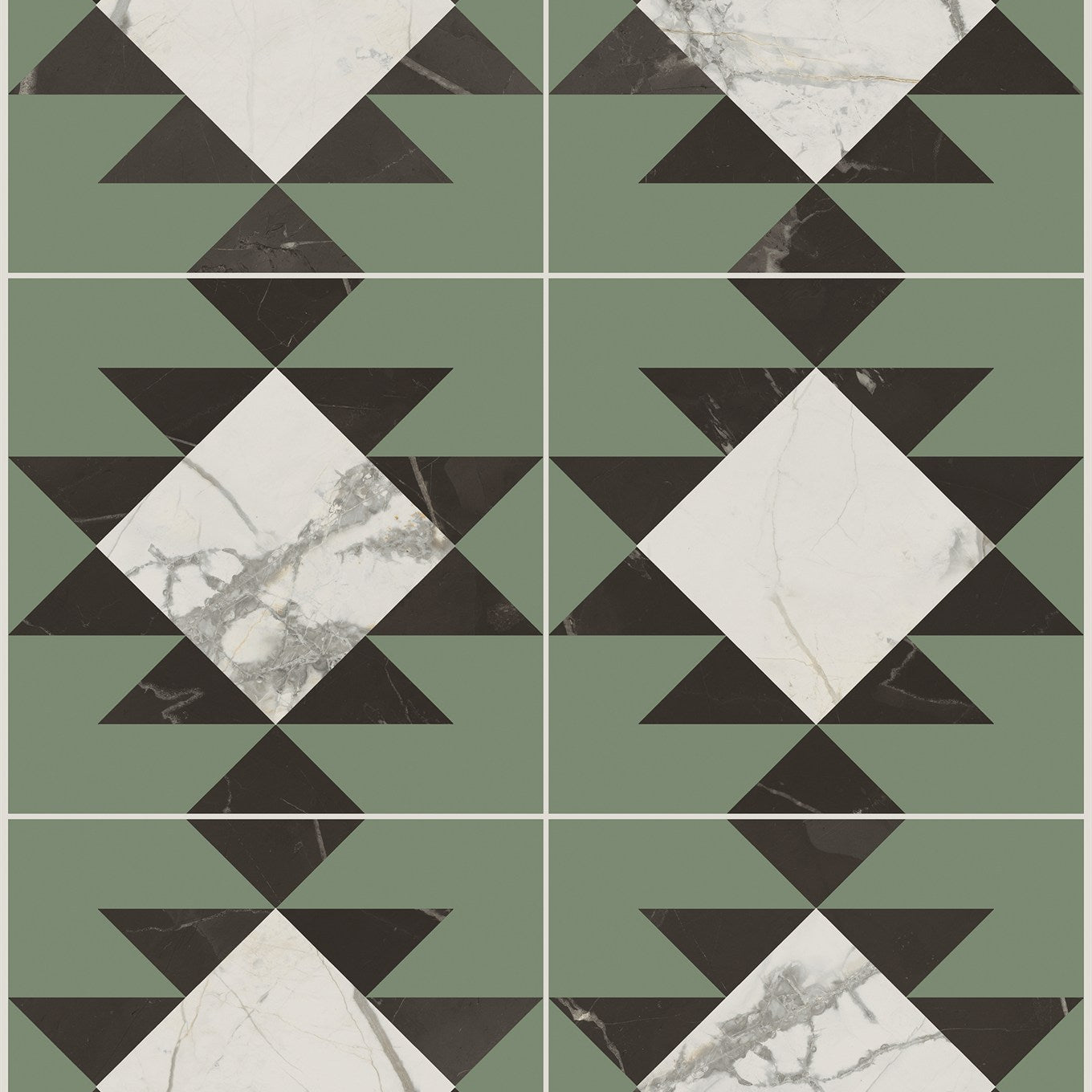 PŁYTKA CERAMICZNA MARMOREA INTENSA DECO SAGE GARDEN 20 X 20 CM OD COEM