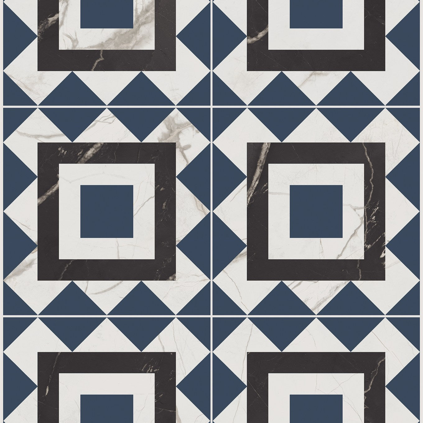PŁYTKA CERAMICZNA MARMOR.INT.DECO BLUEB 20 X 20 CM OD COEM