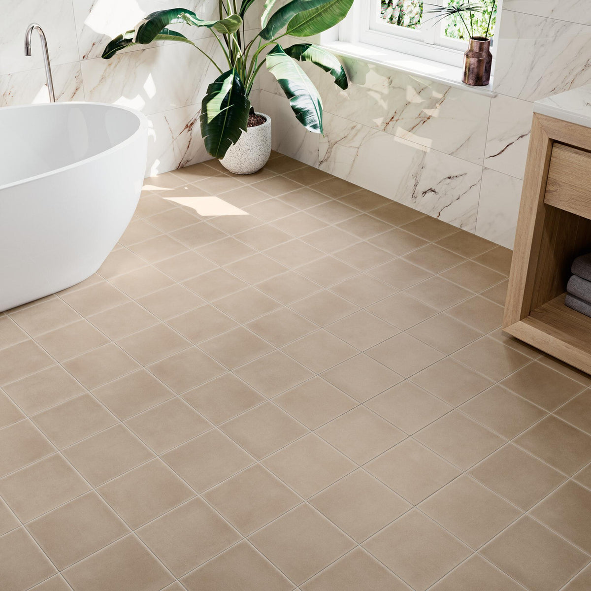 PŁYTKA CERAMICZNA GR/BOH22TAN 20 X 20 CM OD GRESPANIA