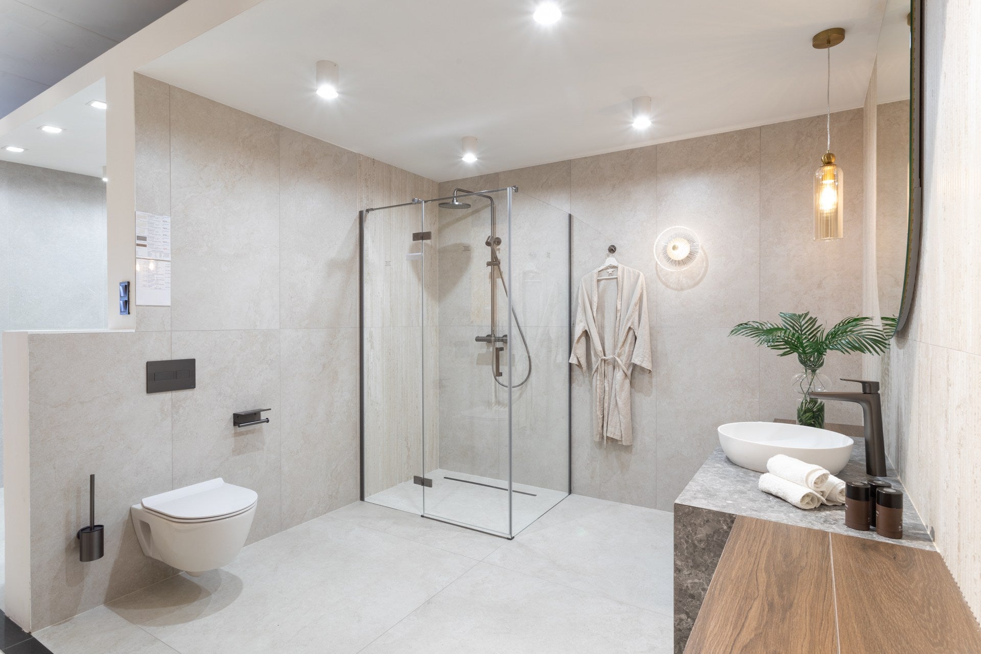 PŁYTKA CERAMICZNA MAX TRAVERTINO IVORY 119.7 X 59.7 CM OD MAXHOME