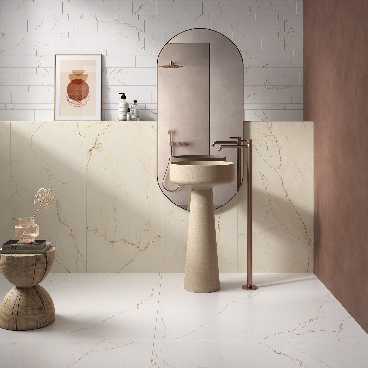 PŁYTKA CERAMICZNA ABC/MA611AVSEN 60 X 119.8 CM OD ABITARE LA CERAMICA