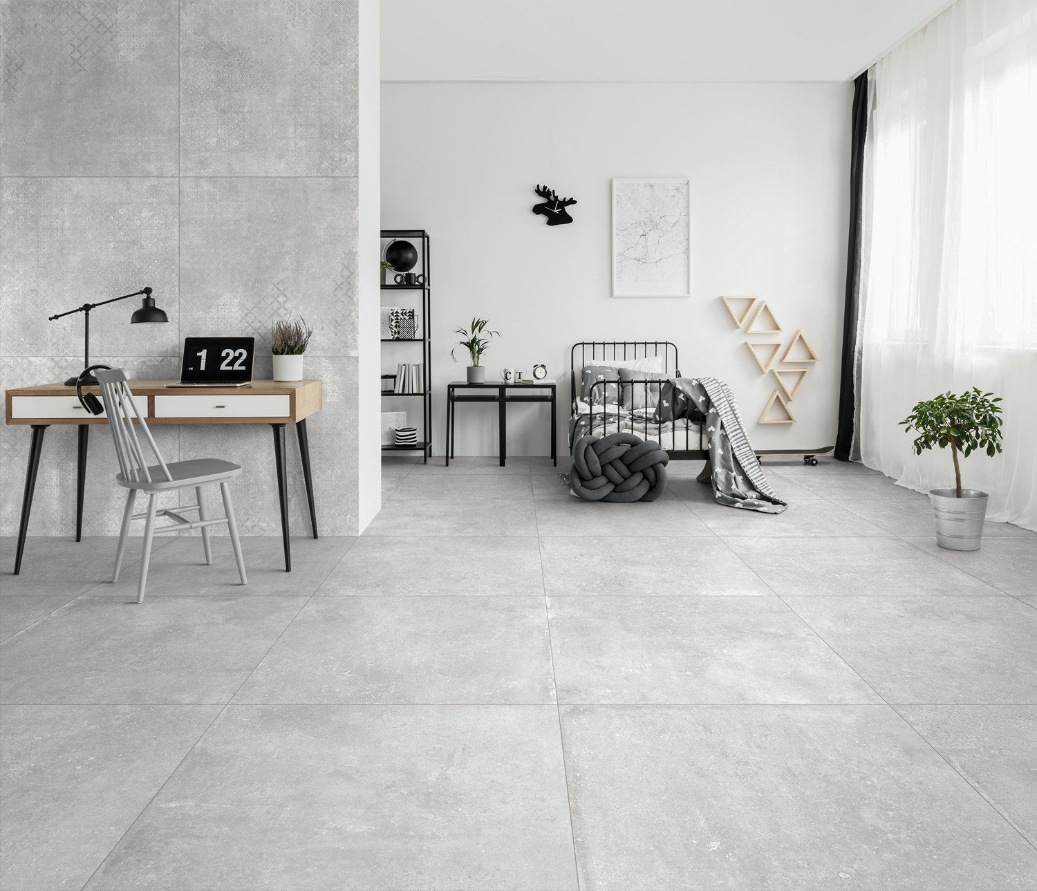 PŁYTKA CERAMICZNA ABC/BP611GRN6 60 X 119.8 CM OD ABITARE LA CERAMICA