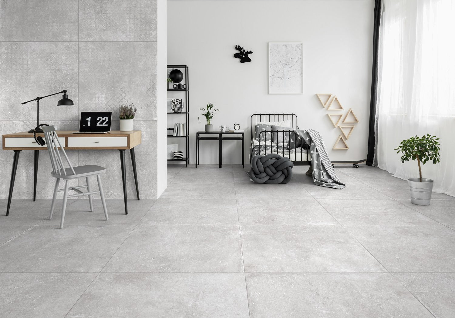 PŁYTKA CERAMICZNA ABC/BP611GRN6 60 X 119.8 CM OD ABITARE LA CERAMICA