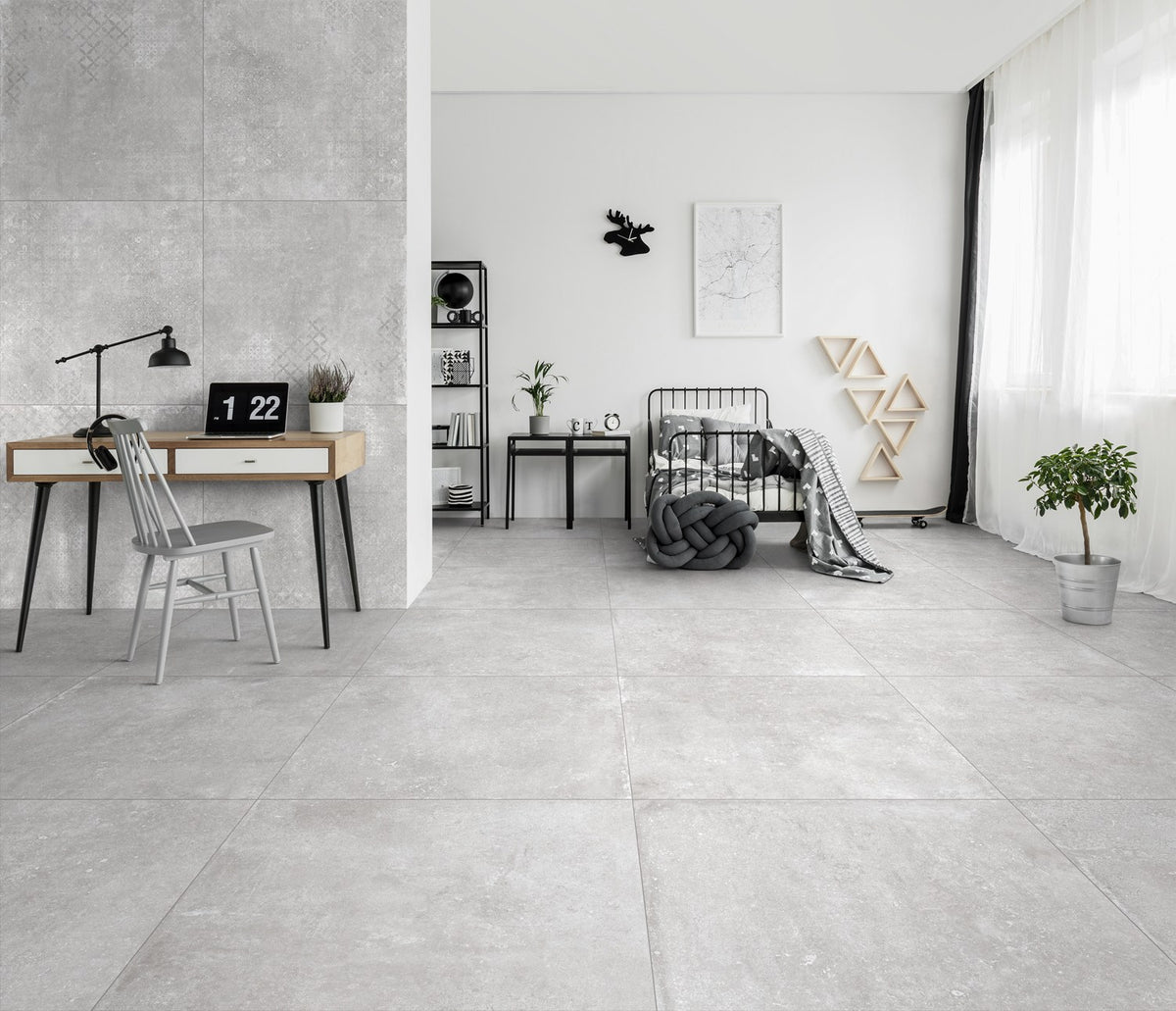 PŁYTKA CERAMICZNA ABC/BP611GRN6 60 X 119.8 CM OD ABITARE LA CERAMICA