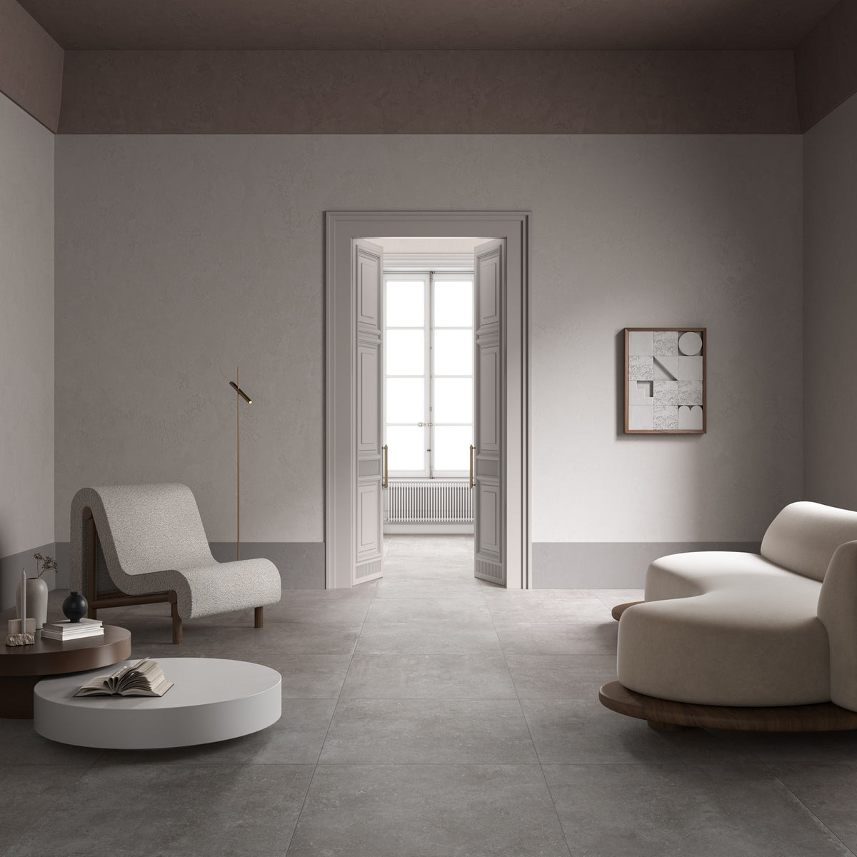 PŁYTKA CERAMICZNA ABC/BP611GRN6 60 X 119.8 CM OD ABITARE LA CERAMICA