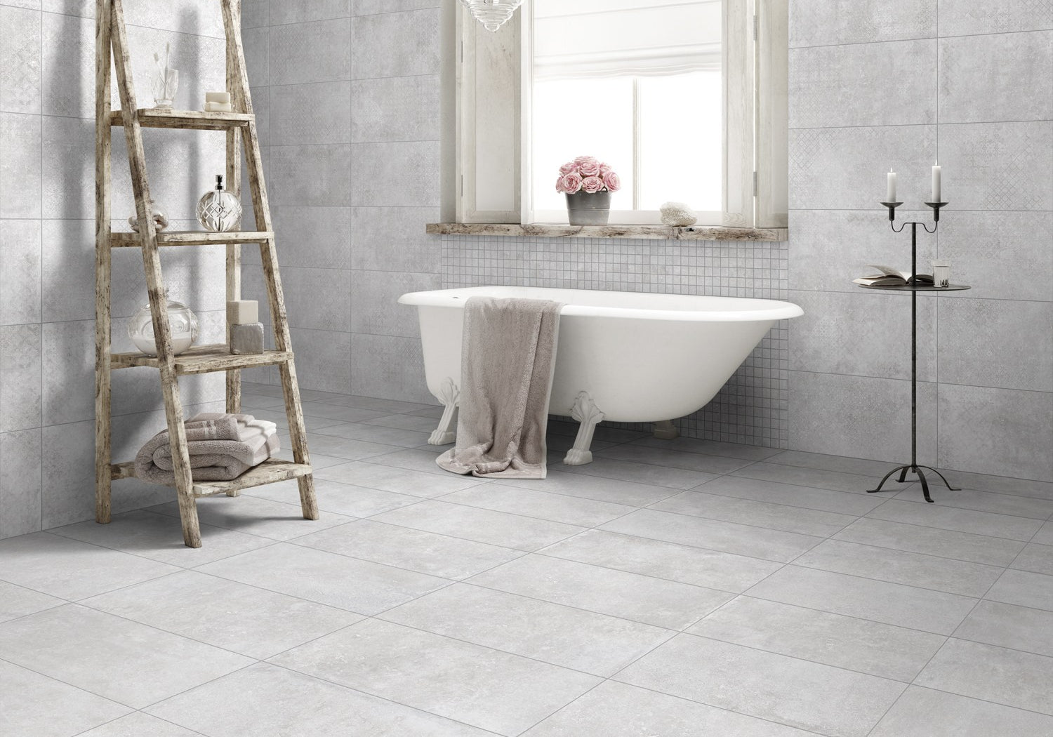 PŁYTKA CERAMICZNA ABC/BP611EPES6 60 x 119.8 CM OD ABITARE LA CERAMICA