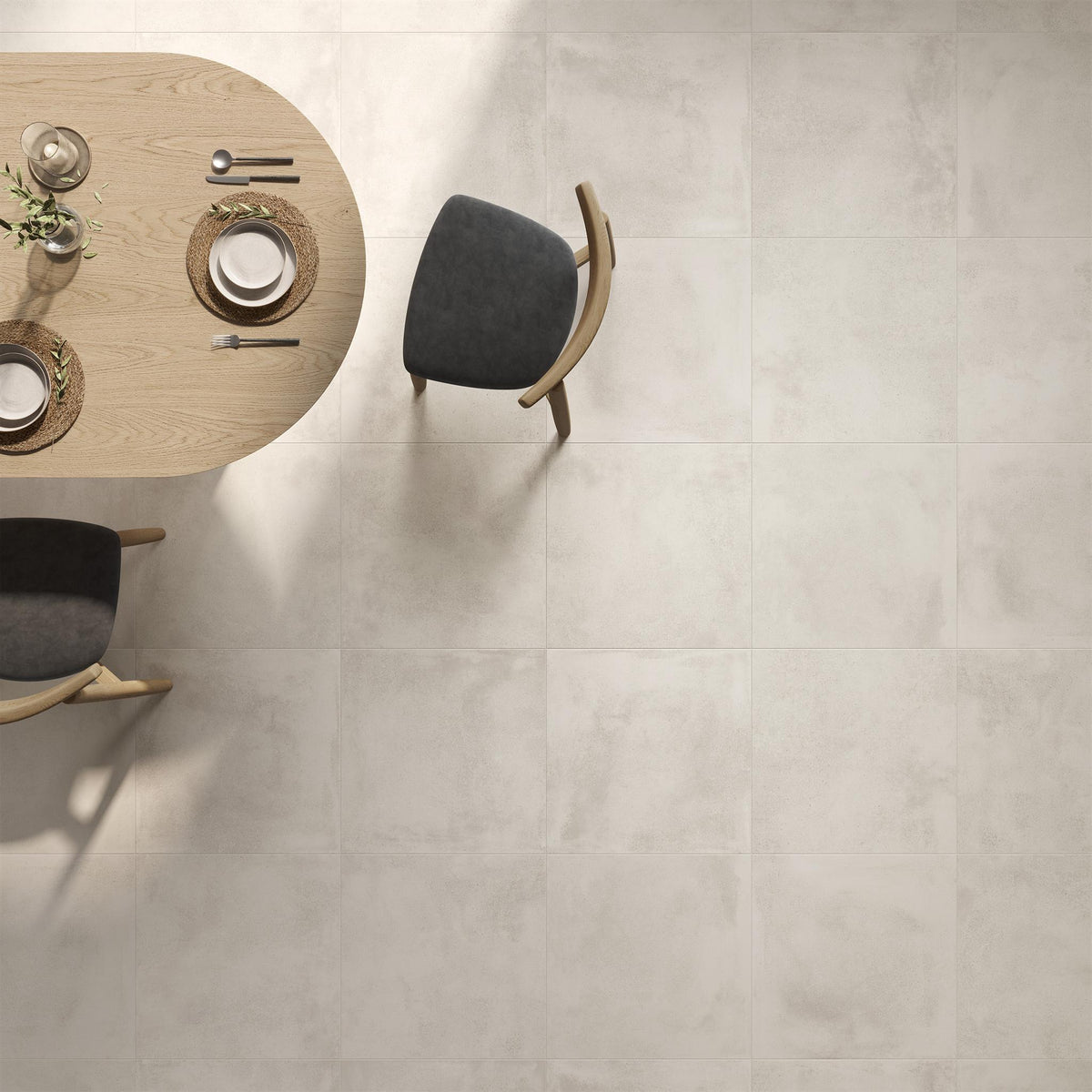 PŁYTKA CERAMICZNA ABC/NO611WH 60 x 119.8 CM OD ABITARE LA CERAMICA