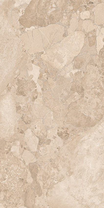 PŁYTKA CERAMICZNA MATERA STONE SASSI BEIGE SILKTECH 60 X 120 CM OD ERGON
