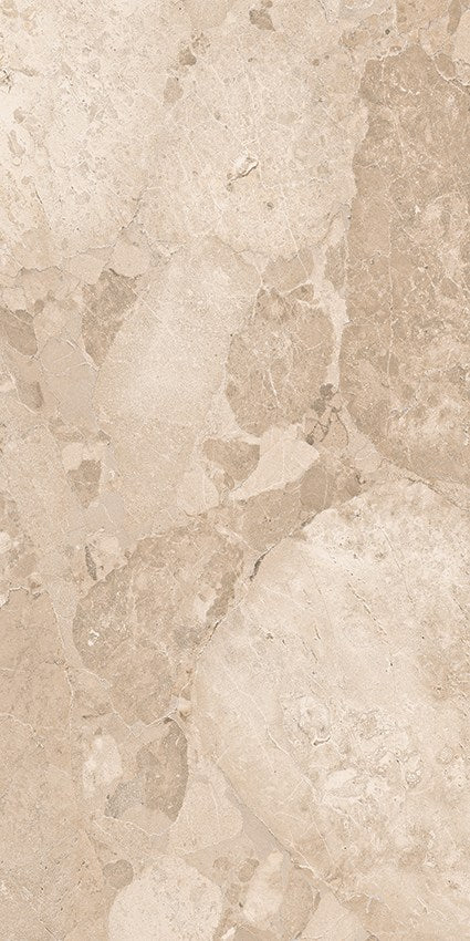 PŁYTKA CERAMICZNA MATERA STONE SASSI BEIGE SILKTECH 60 X 120 CM OD ERGON
