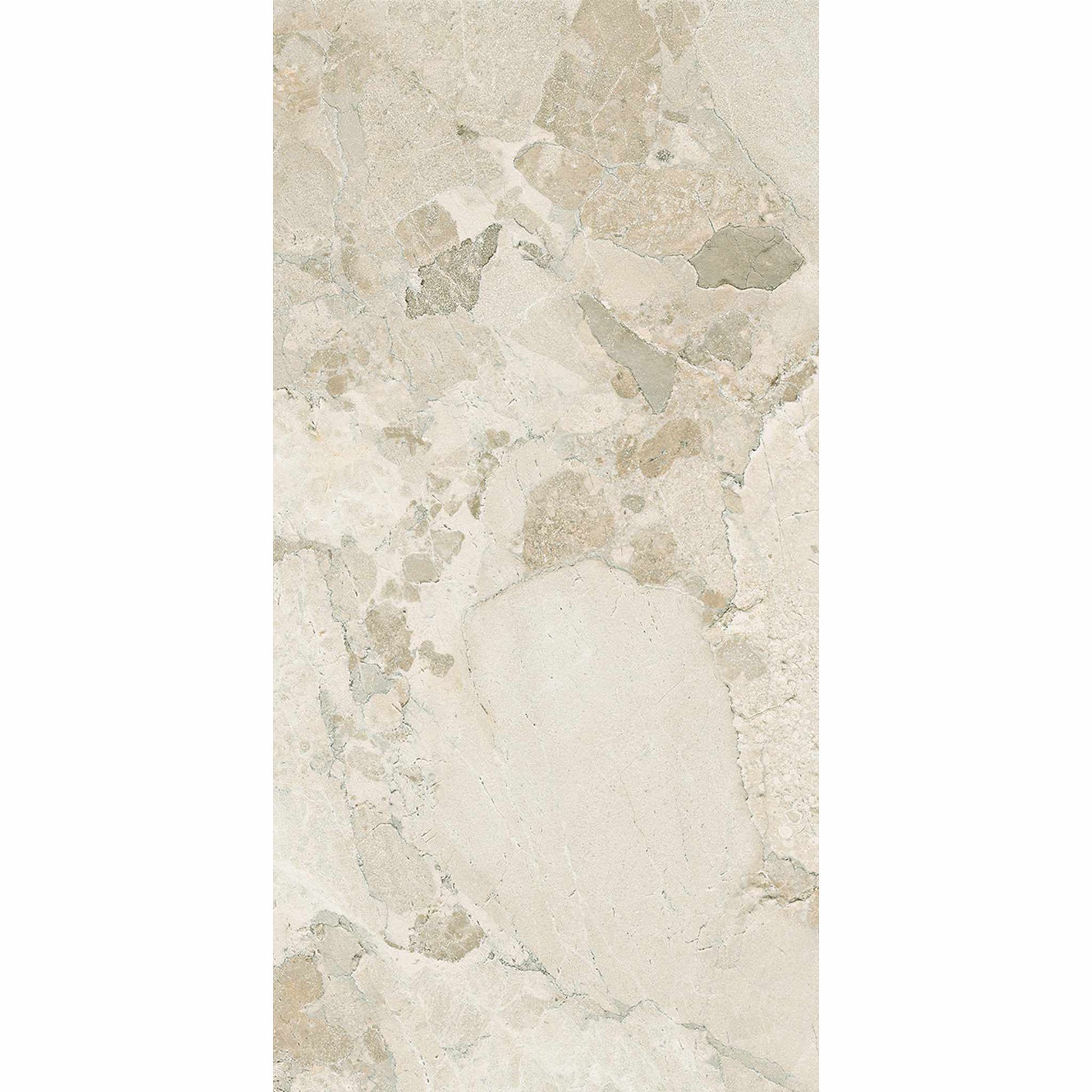PŁYTKA CERAMICZNA MATERA STONE SASSI BEIGE SILKTECH 60 X 120 CM OD ERGON
