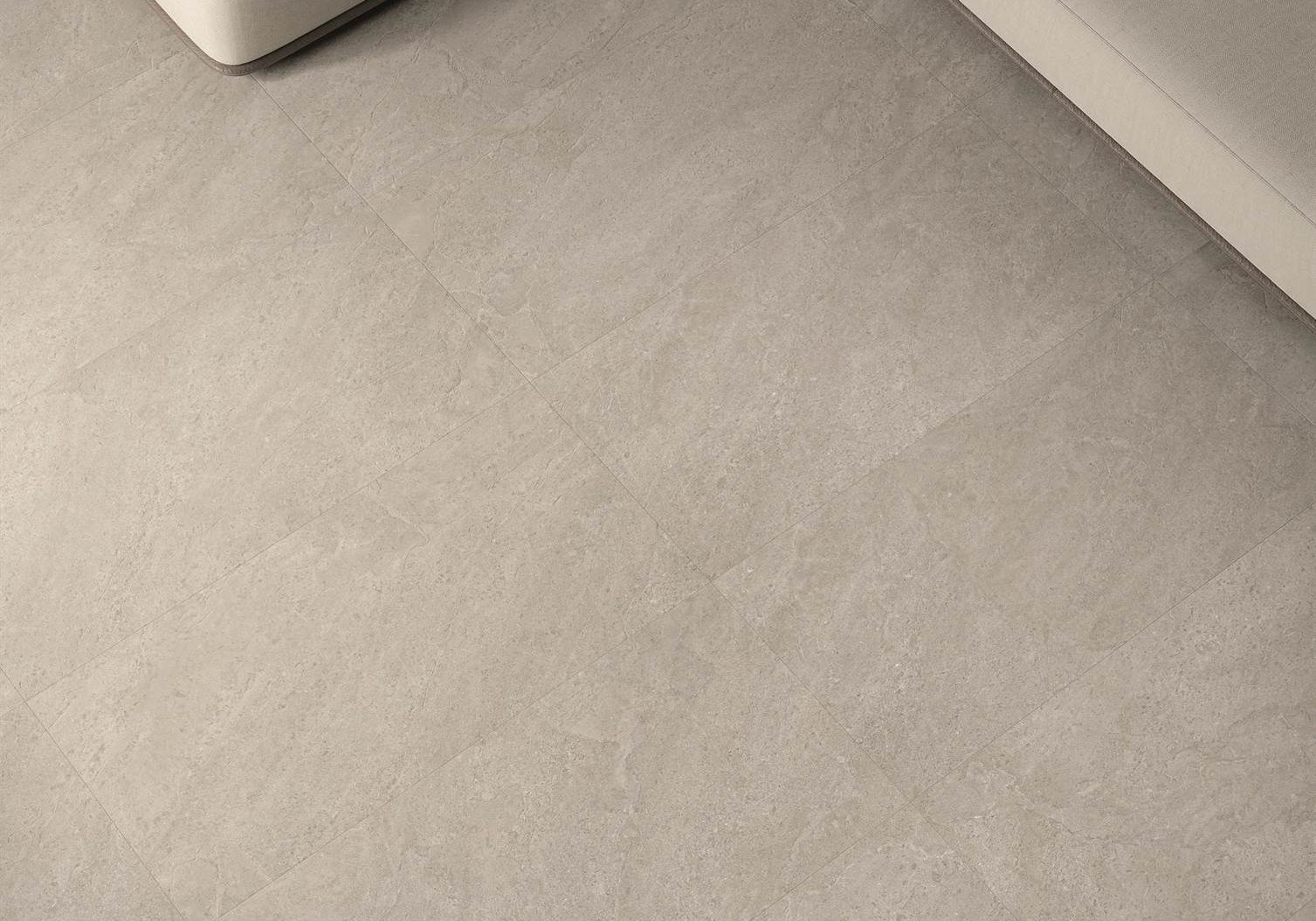 PŁYTKA CERAMICZNA MATERA STONE NEUTRA DARK GREY SILKTECH RT 60 X 120 CM OD ERGON