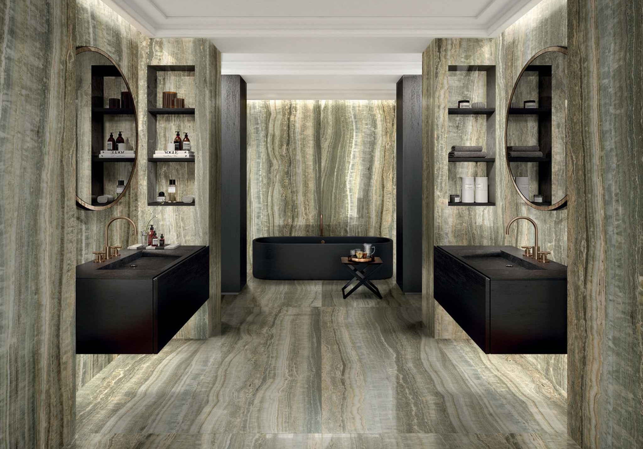 PŁYTKA CERAMICZNA ECCENTRIC SAGE GLOSSY 60 X 120 CM OD FLORIM