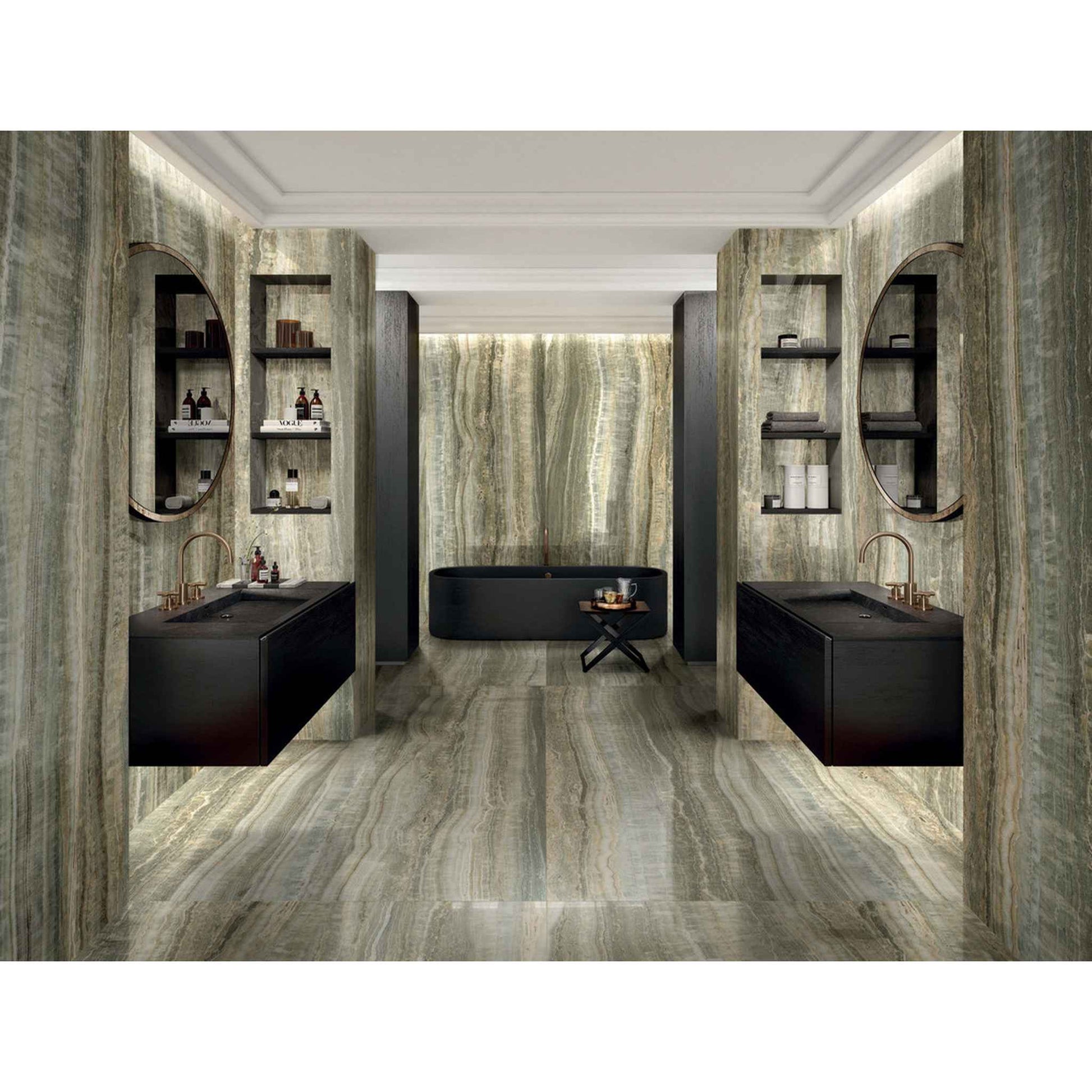 PŁYTKA CERAMICZNA ECCENTRIC SAGE GLOSSY 60 X 120 CM OD FLORIM